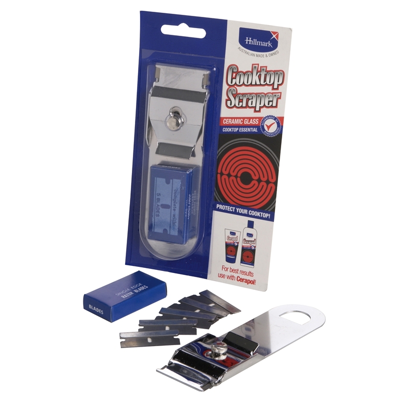 Hillmark Ceramic Cooktop Scraper Bunnings Warehouse