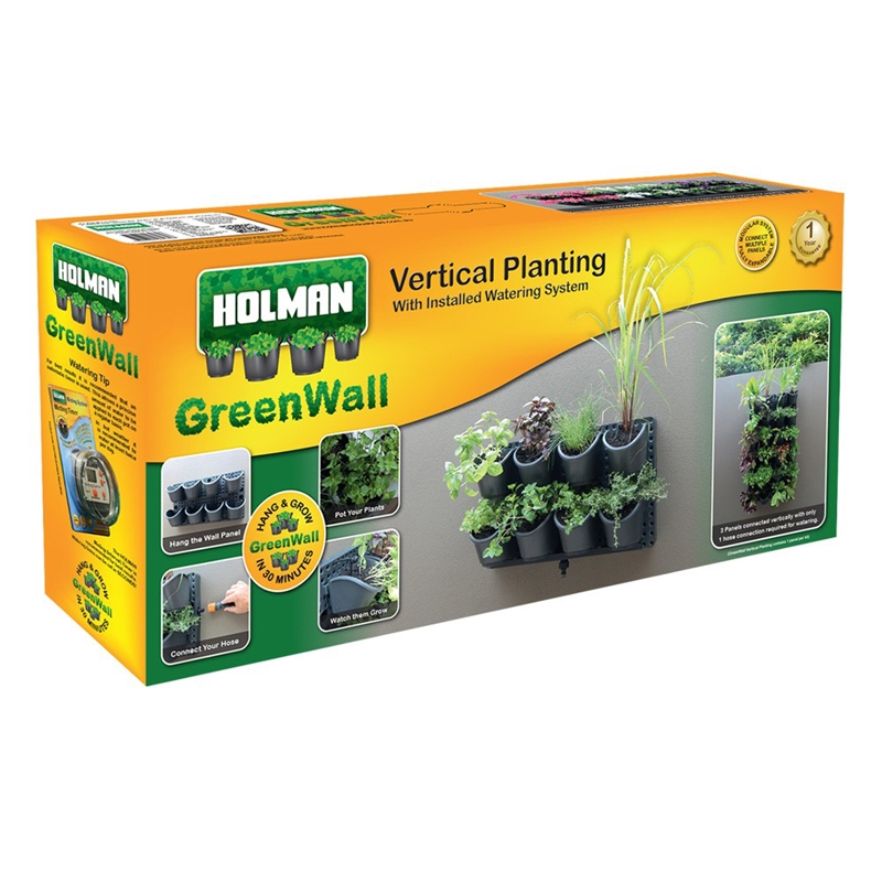 Holman GreenWall Vertical Garden Kit Bunnings Warehouse