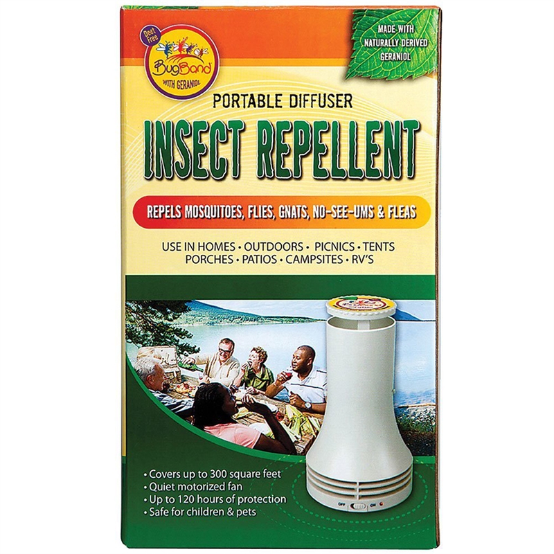 Bugband Portable Insect Repellent Diffuser Bunnings Warehouse