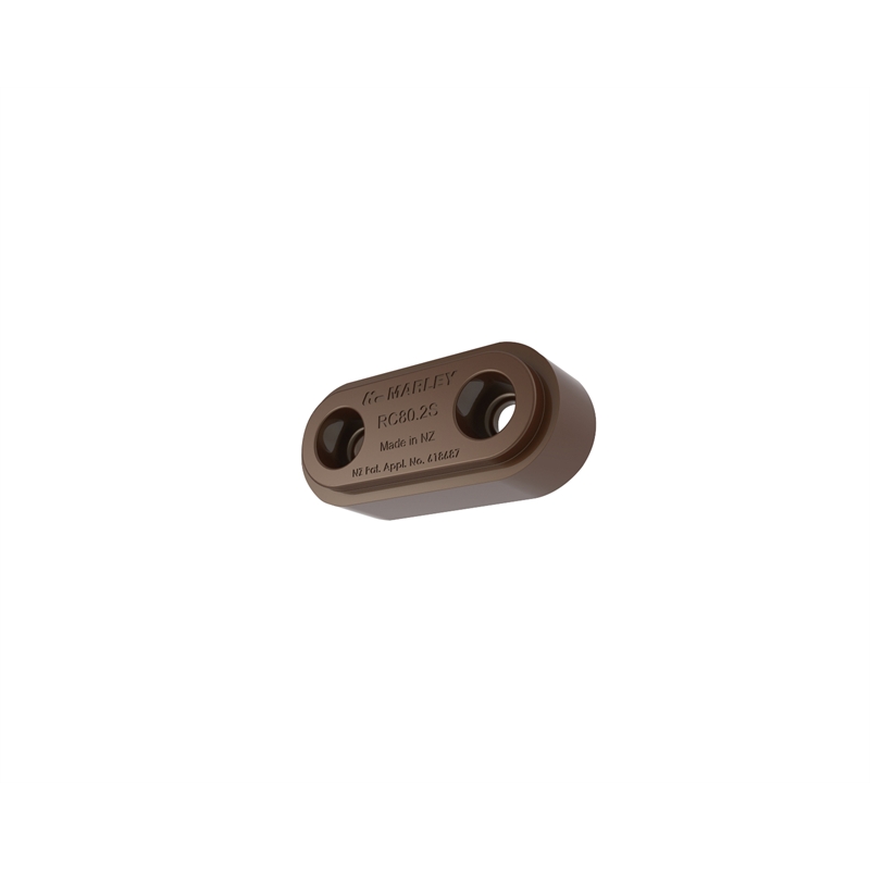 Marley RP80® 80mm Copper PVC Downpipe Clip Spacer Bunnings Warehouse