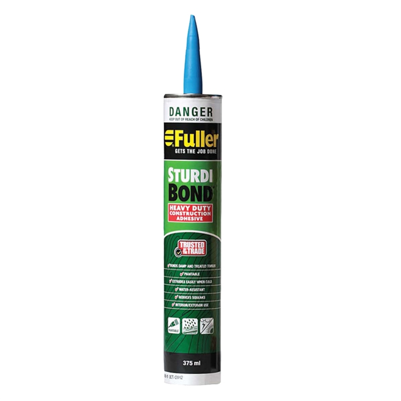 HB Fuller Sturdibond Construction Adhesive Heavy Duty 375ml Brown