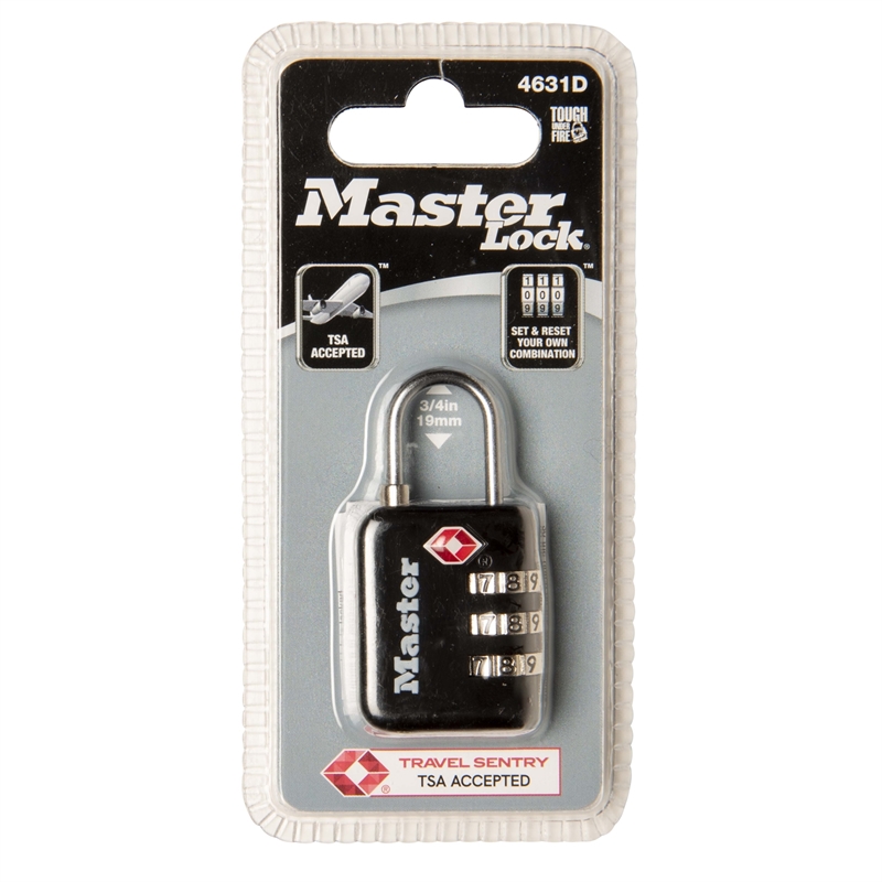 master lock luggage