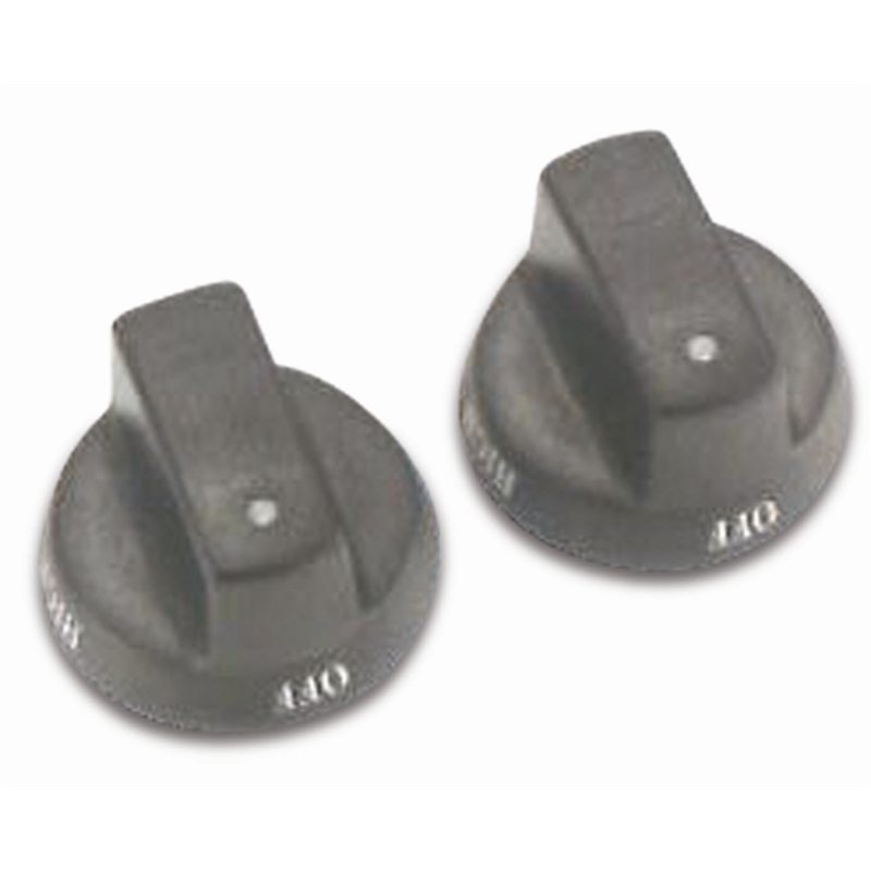 Gasmate Black BBQ Knobs 2pk Bunnings Warehouse