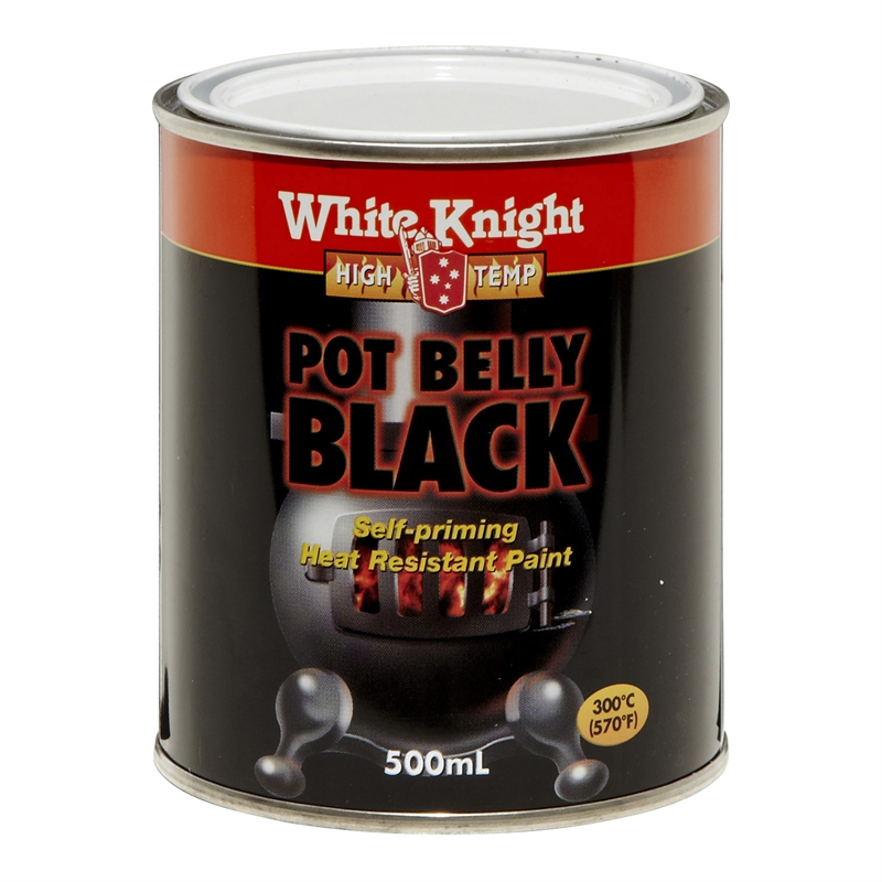 White Knight Pot Belly 500ml Black Bunnings Warehouse White Knight Pot Belly 500ml Black