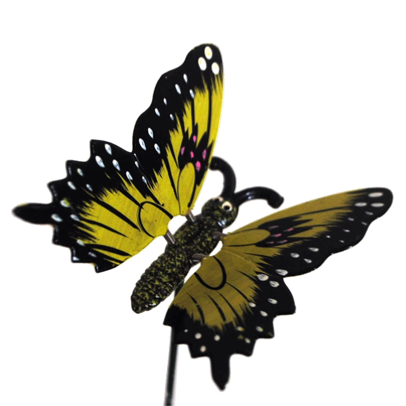 Lotus Collection 9 x 7cm Assorted Butterfly Stakes Bunnings Warehouse