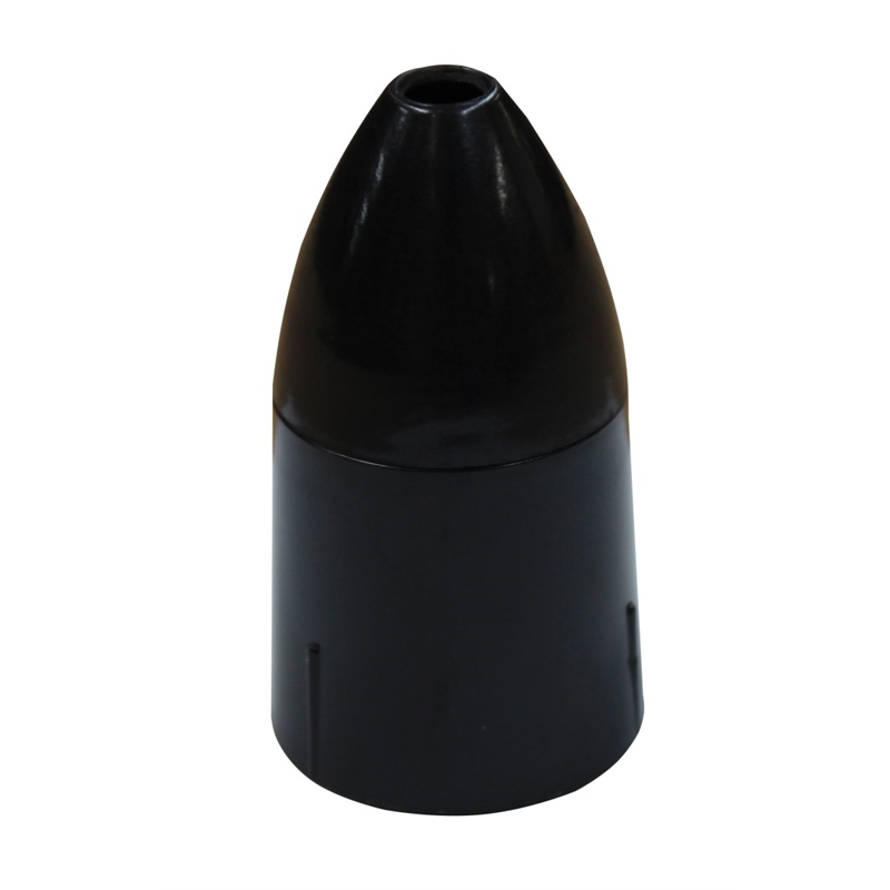 HPM Lampholder with Skirt 37mm Black Bunnings Warehouse