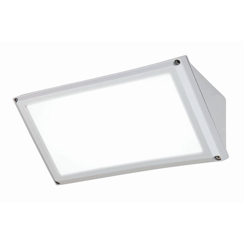 Brilliant Lighting Huntingdale Wedge Bunker Exterior Wall Light