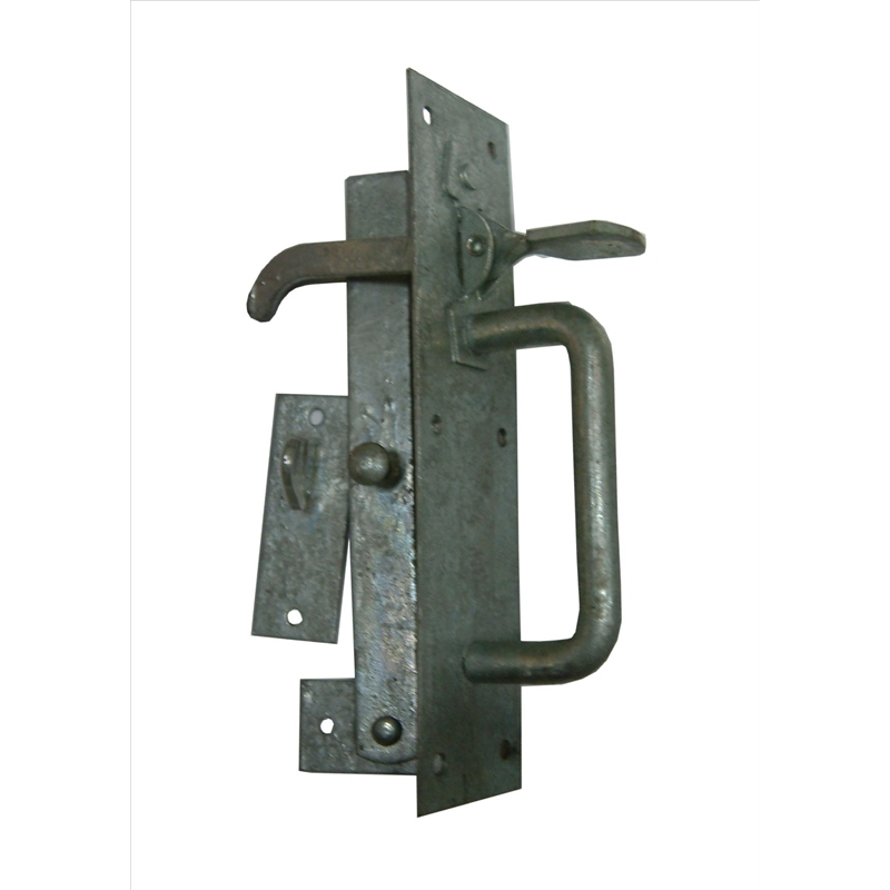 Xcel Suffolk Gate Latch Heavy Galvanised Grey Bunnings Warehouse