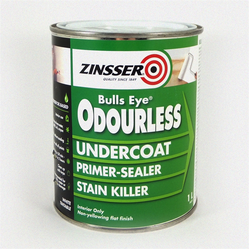 Zinsser Odorless Primer Sealer 1L White Bunnings Warehouse