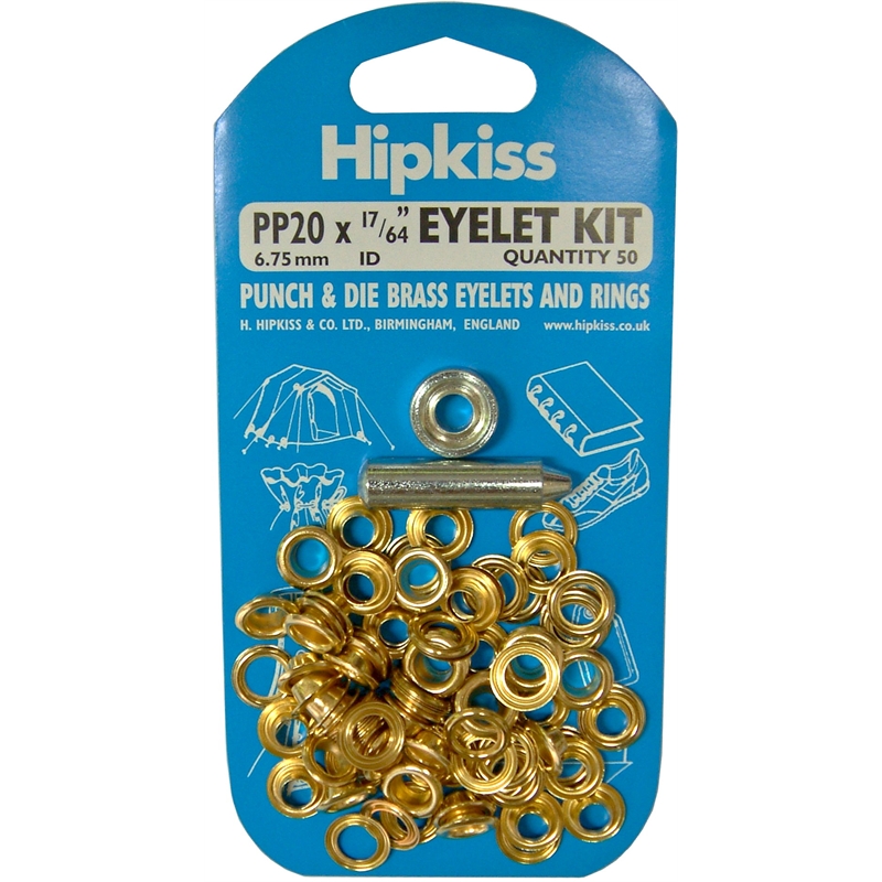Hipkiss Punch & Die Eyelet Kit 6.75mm Bunnings Warehouse