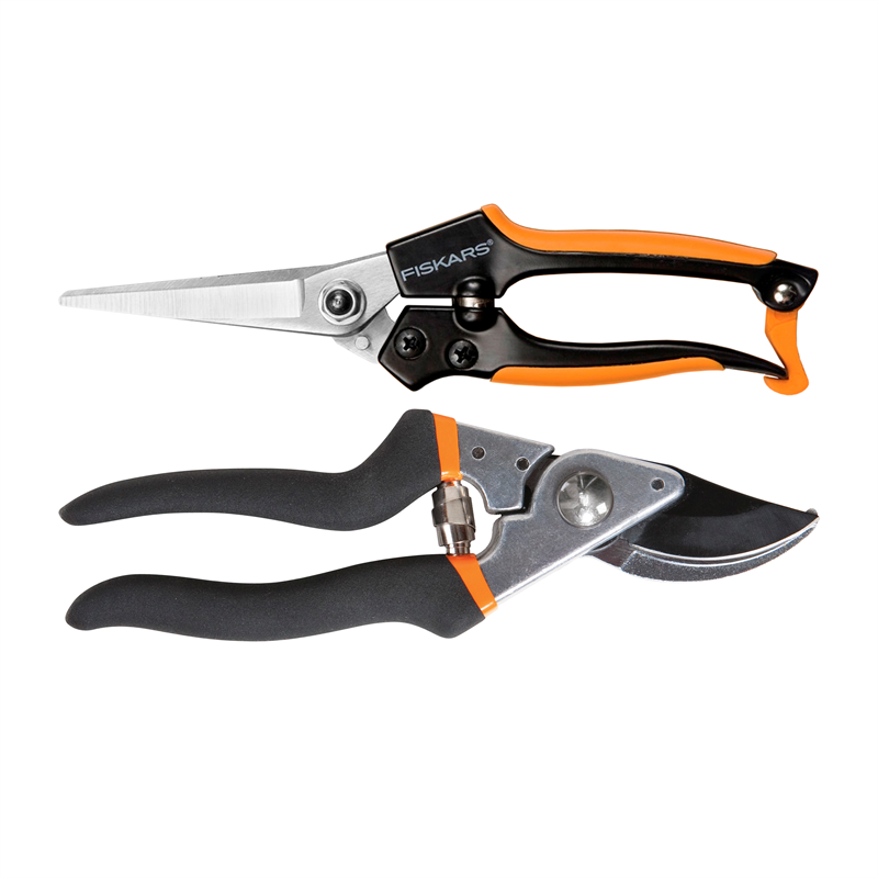 Fiskars Pruner and Floral Snip Set Bunnings Warehouse