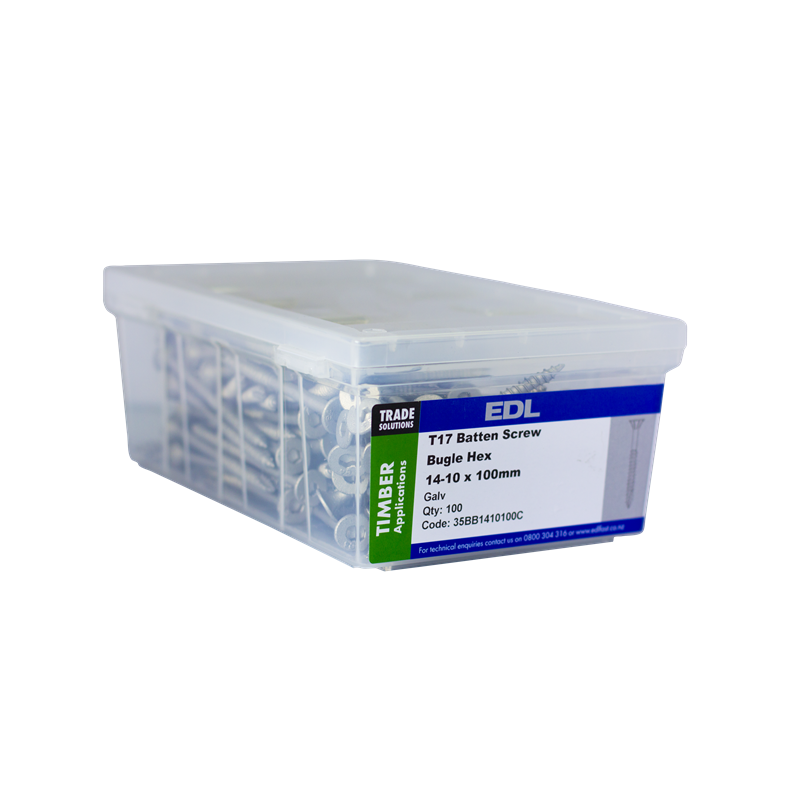 Edl Batten 14 10x100mm 100pk Galv Bugle Head Bunnings Sku 00227698