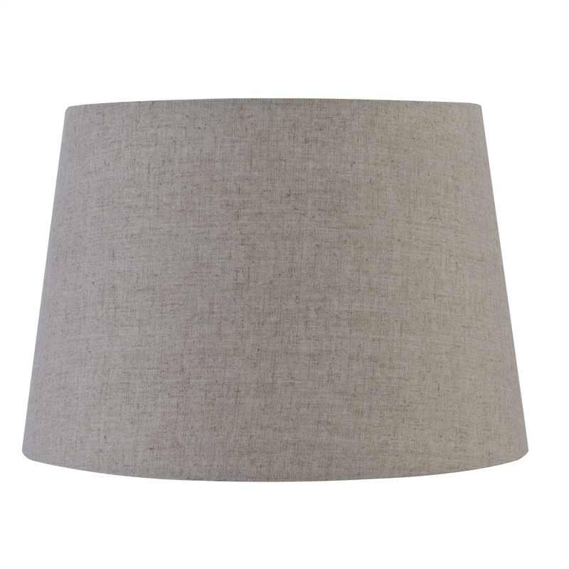 Verve Medium Tapered Lamp Shade Natural Linen Bunnings Warehouse