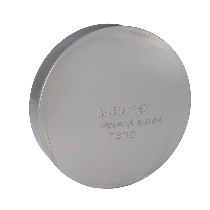 Marley RP80® 80mm Titanium PVC Stratus Downpipe End Cap Bunnings Warehouse