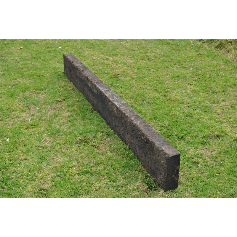 Natural Recycled Landscape Interlink Oak Sleepers Bunnings Warehouse