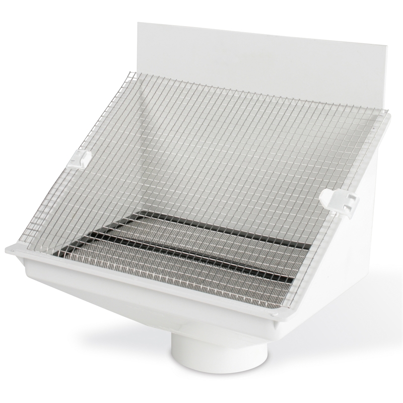 Marley Leaf Eater® Original White Rain Head Bunnings Warehouse