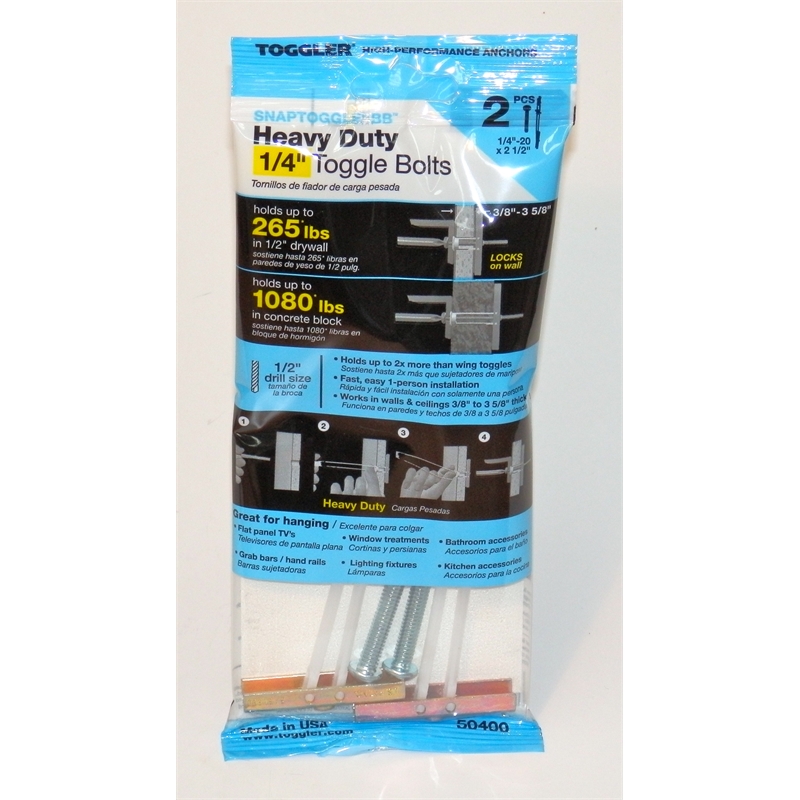 Toggler Snaptoggle 6mm (1/4") 2pk Bunnings Warehouse