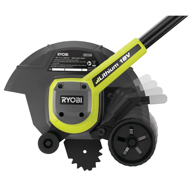 Ryobi One+ 18V Edger - Skin Only | Bunnings Warehouse