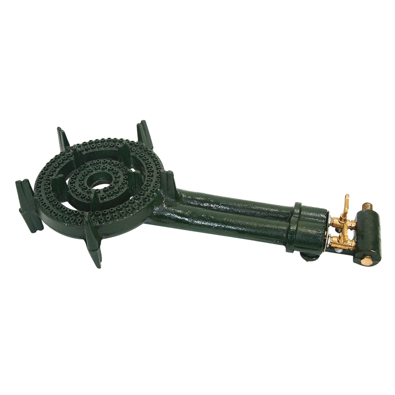 Campmaster Double Cast Iron Ring Burner with POL regulator