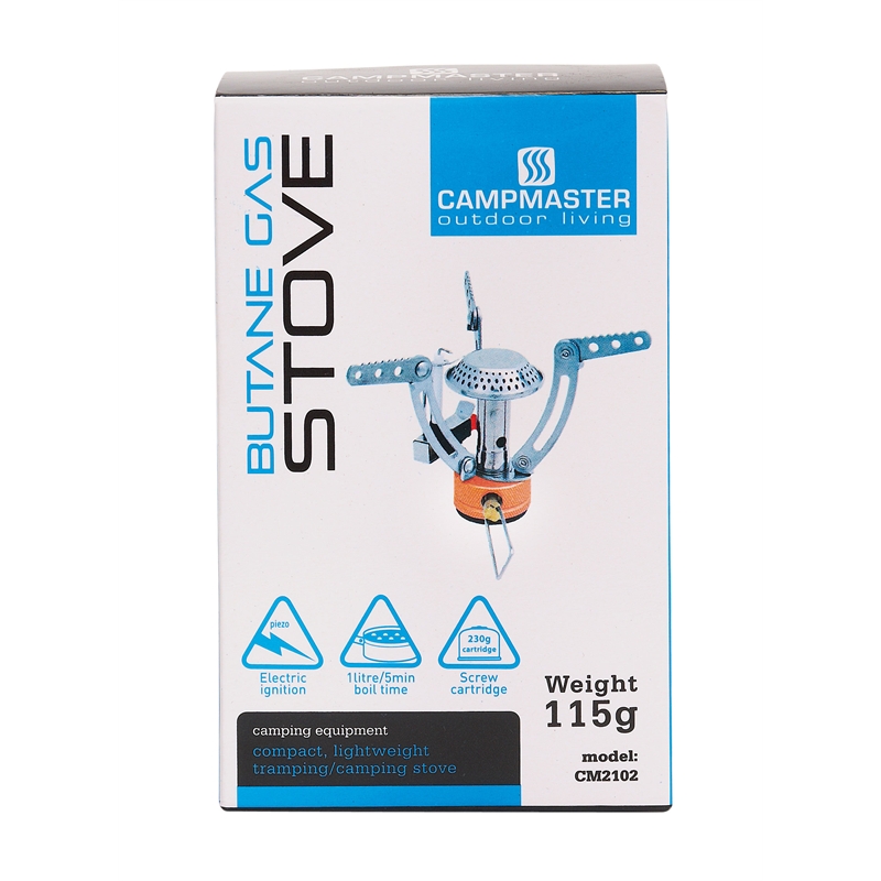 Campmaster Mini Piezo Gas Stove SKU 00191629 Bunnings Warehouse