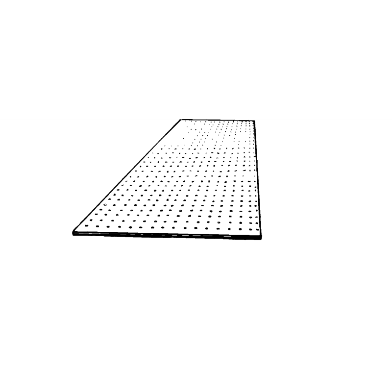 Masonite Pegboard 1200x600x4.80mm White SKU 00109548 Bunnings Warehouse