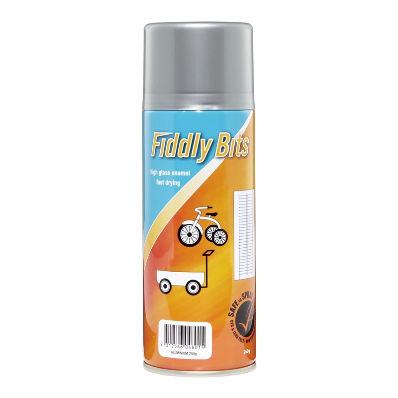 White Knight Fiddly Bits Spray Paint 250g Aluminium Bunnings Warehouse