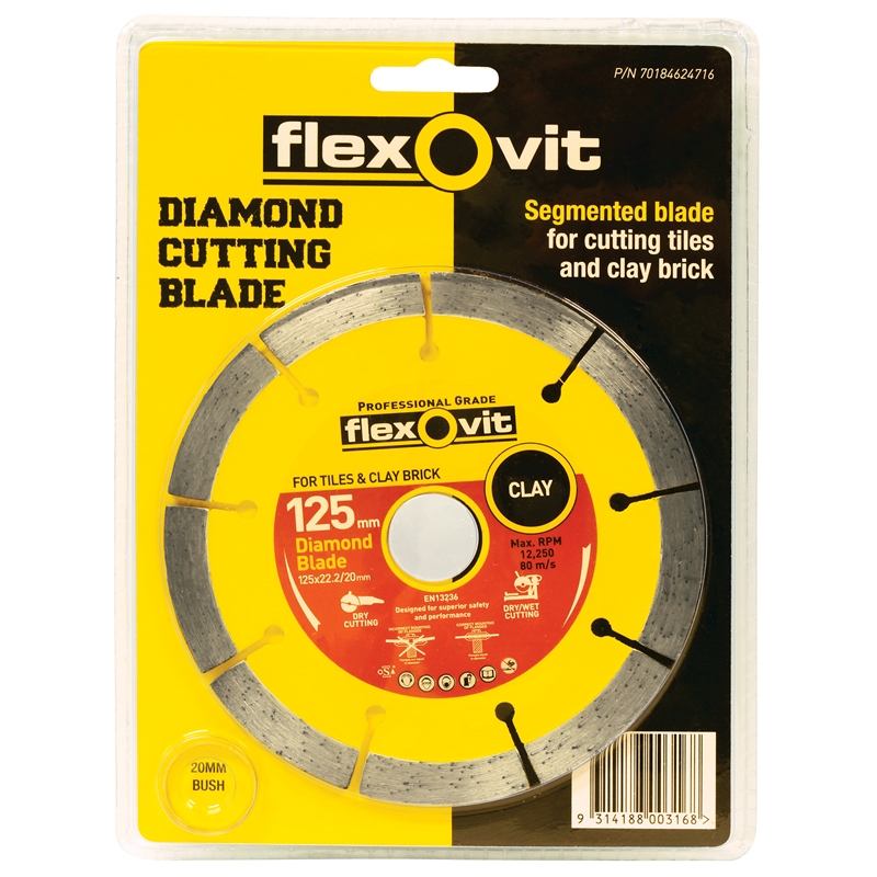 Flexovit Segmented Diamond Blade 125mm Bunnings Warehouse
