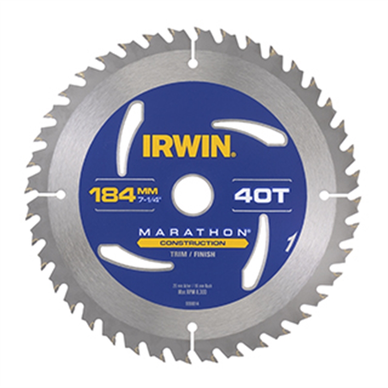 Irwin Marathon Circular Saw Blade 184mm 40T Bunnings Warehouse