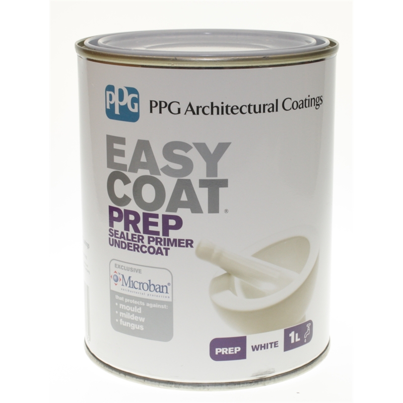 PPG Easy Coat Prep Primer Sealer Undercoat 1L White SKU 00416465