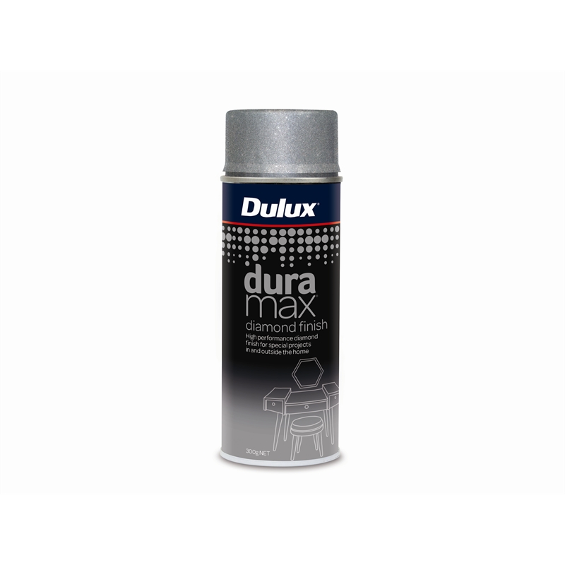 Dulux Duramax 300g Silver Diamond Finish Spray Paint Bunnings Warehouse