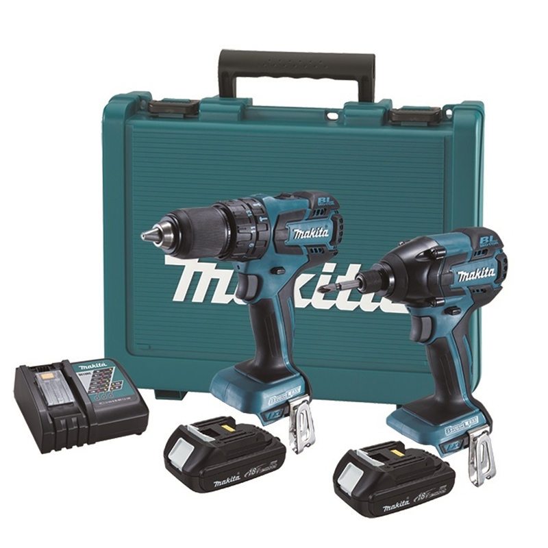 Makita Brushless Combo Kit 18V 2pc Bunnings Warehouse