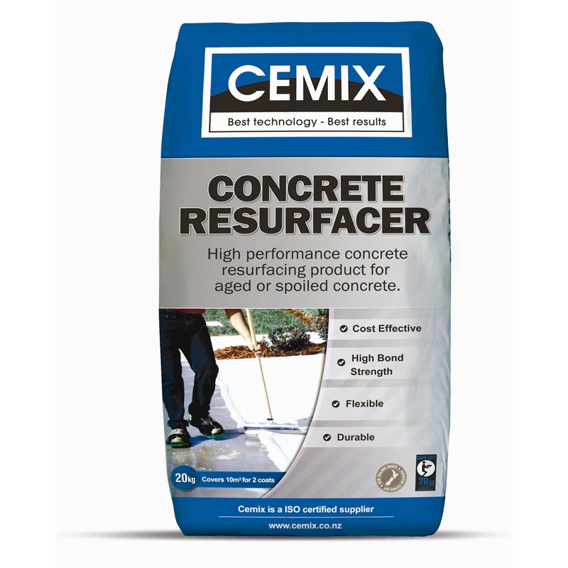 Cemix Concrete Resurfacer 20kg | Bunnings Warehouse