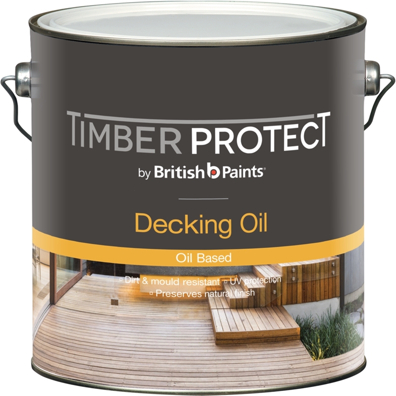 Timber Protect 4L Oil Based Decking Oil Natural | Bunnings Warehouse
