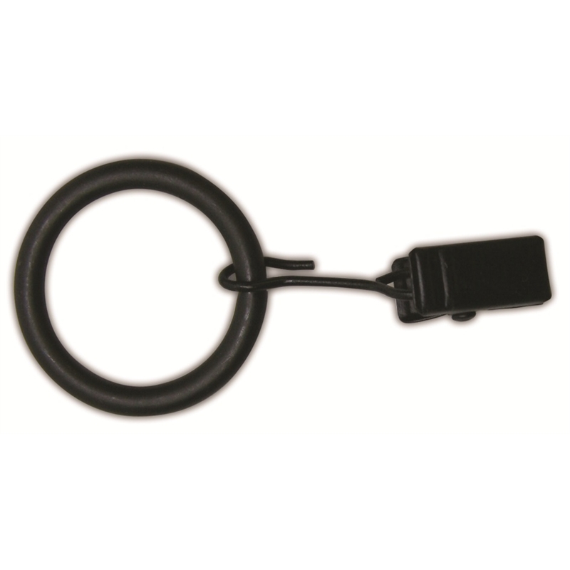 Windoware Curtain Spring Clip With Ring Black Bunnings Warehouse