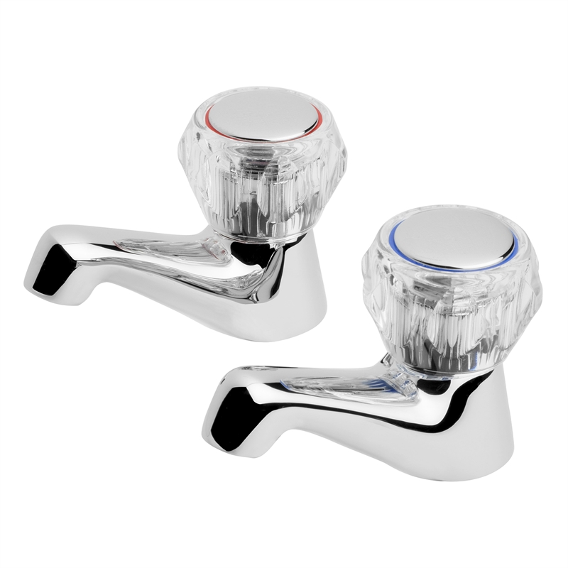 Foreno Chrome Espree Basin Taps Bunnings Warehouse