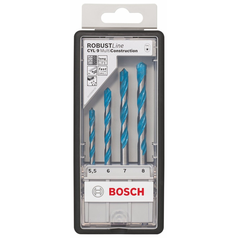 Bosch Large MultiPurpose Drill Bit Set 4 Piece Bunnings Warehouse