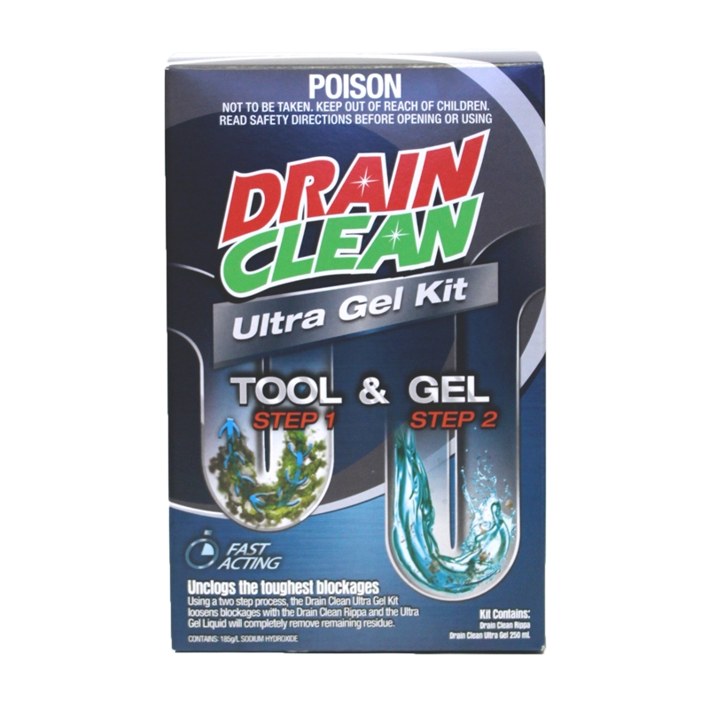 Drain Clean 250ml Ultra Clean Kit Bunnings Warehouse