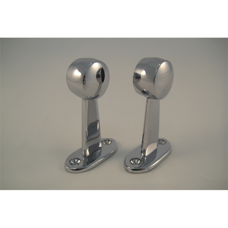 Miles Nelson End Towel Rail Bracket 19mm Chrome Bunnings Warehouse