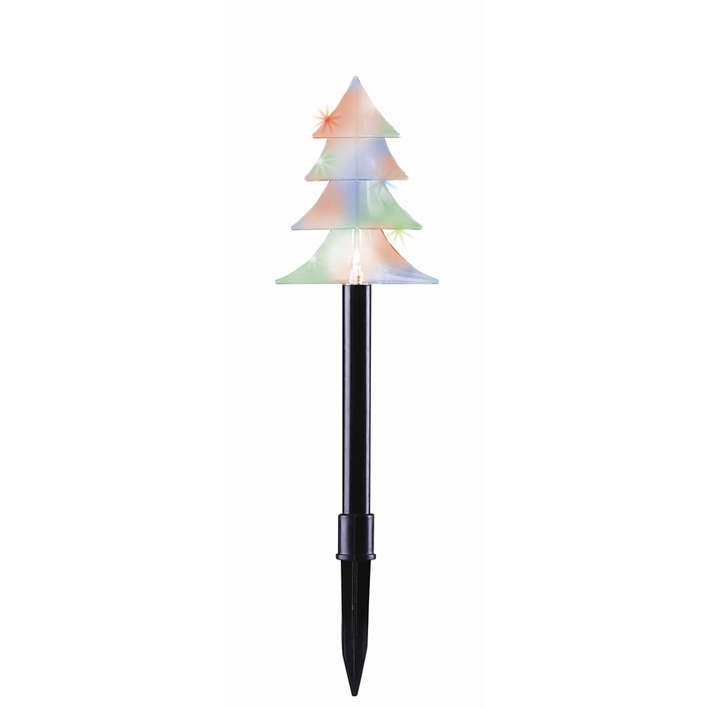 solar magic christmas tree festive solar light stake 26cm solar magic christmas tree festive solar light stake 26cm