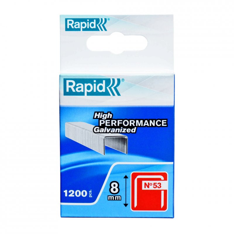 Rapid Staples 53 Series 8mm 1200pcs | Bunnings Warehouse