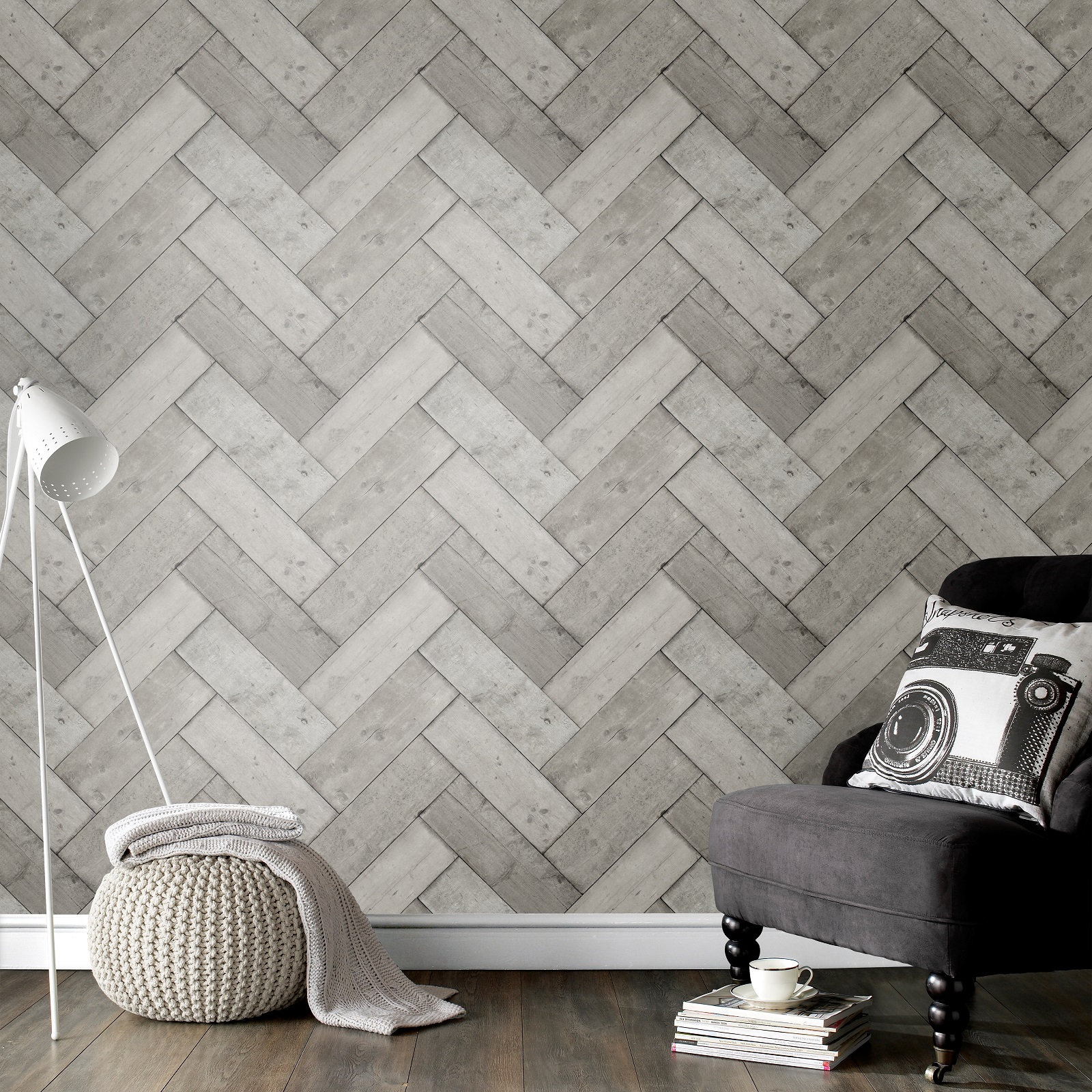 Superfresco Easy 52cm x 10m Visgraat Fishgrass Wallpaper Superfresco Easy 52cm x 10m Visgraat Fishgrass Wallpaper